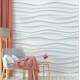 Papel de Parede 3D Ondas Horizontais Grande