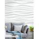 Papel de Parede 3D Ondas Horizontais Grande