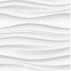 Papel de Parede 3D Ondas Horizontais Grande