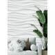 Papel de Parede 3D Ondas Horizontais Grande