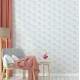 Papel de Parede 3D Hex�gono Colmeia Pequeno