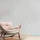 Papel de Parede 3D Hex�gono Colmeia Pequeno