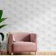 Papel de Parede 3D Hex�gono Colmeia Grande