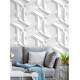 Papel de Parede 3D Efeito Hex�gono Paralelogramo