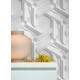 Papel de Parede 3D Efeito Hex�gono Paralelogramo