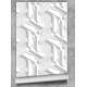 Papel de Parede 3D Efeito Hex�gono Paralelogramo