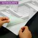 Papel de Parede 3D Efeito Hex�gono Paralelogramo
