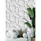 Papel de Parede 3D Efeito Hex�gono Paralelogramo
