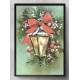 Quadro Decorativo Natal Lampada Natalina
