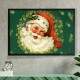 Quadro Decorativo Natal Papai Noel