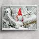 Quadro Decorativo Natal Duende de Natal