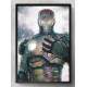 Quadro Decorativo Homem De Ferro Armadura Danificada