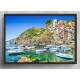 Quadro Decorativo Italia Riomaggiore Barcos e Casas