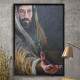 Quadro Decorativo Jesus Pintura Dando A M�o