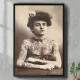 Quadro Decorativo Maud Stevens Wagner Primeira Tatuadora