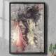 Quadro Decorativo Pintura �ndio Abstrato