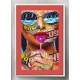 Quadro Decorativo Pop Arte Garota Pirulito