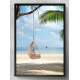 Quadro Decorativo Balan�o na Praia