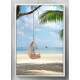 Quadro Decorativo Balan�o na Praia