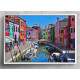 Quadro Decorativo Veneza Barcos