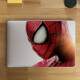 Adesivo Skin para Notebook Homem Aranha de Perfil