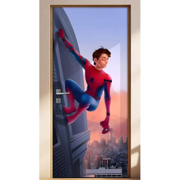 Adesivo para Porta Homem Aranha Sem Mscara
