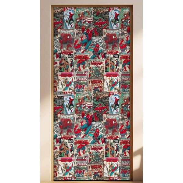 Adesivo para Porta Homem Aranha HQS
