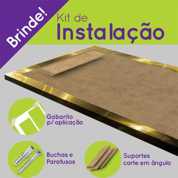 Kit 5 Quadros Decorativos Mosaico Homem Aranha Preto e Dourado