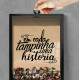 Quadro Decorativo Porta Tampinhas Em Cada Tampinha uma hist�ria