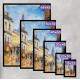 Quadro Decorativo Cidade Pintura Abstrata