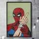 Quadro Decorativo Pop-Art Homem Aranha