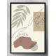Quadro Decorativo Abstrato M�os Minimalistas