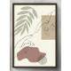 Quadro Decorativo Abstrato M�os Minimalistas