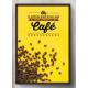 Quadro Decorativo Frase O Amor Est� no Ar e Tem Cheiro de Caf�