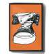 Quadro Decorativo Pop-Art All Star Laranja