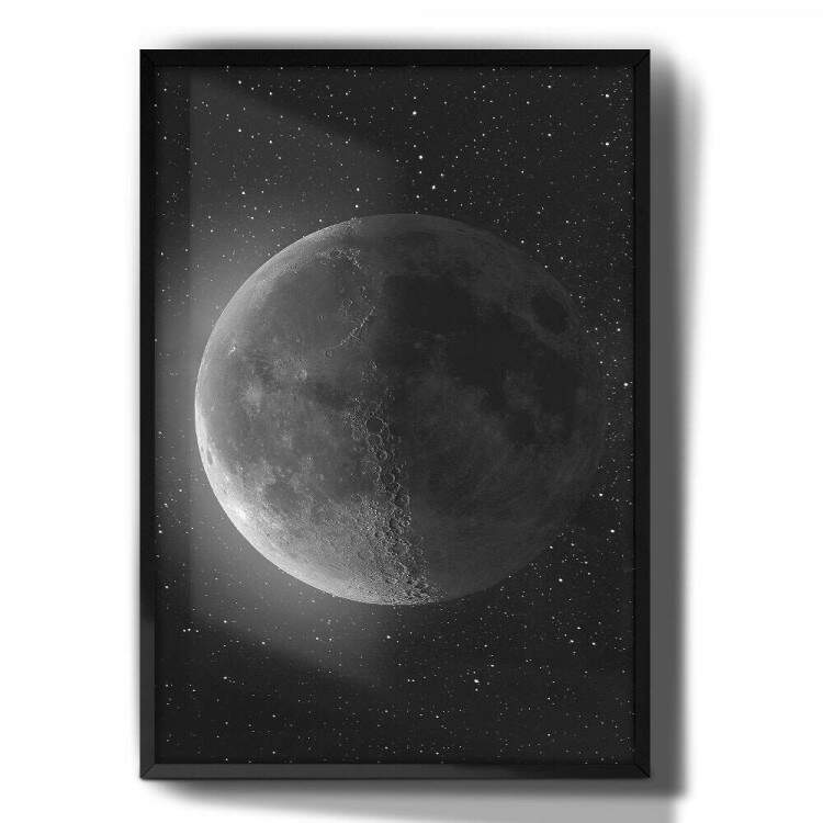 Quadro Decorativo Lua Cheia