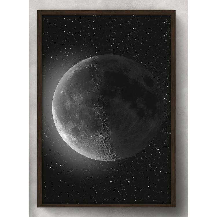 Quadro Decorativo Lua Cheia