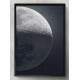 Quadro Decorativo Lua Pela Metade