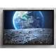 Quadro Decorativo Planeta Terra Visto Da Lua