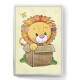 Quadro Decorativo Safari Le�o Baby na Caixa