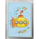 Quadro Decorativo Submarino Baby Amarelo