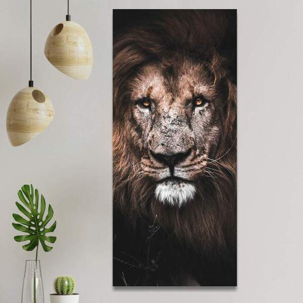 Quadro Decorativo Slim Face do Leo