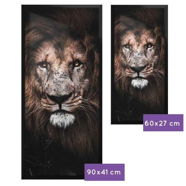 Quadro Decorativo Slim Face do Leo