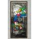 Quadro Decorativo Slim Nota de D�lar Tio Patinhas