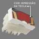 Interruptor Impresso S�mbolo Homem Aranha