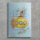 Interruptor Impresso Submarino Amarelo Baby
