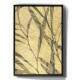 Quadro Decorativo Para Banheiro Abstrato Galhos Dourados