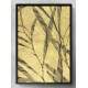 Quadro Decorativo Para Banheiro Abstrato Galhos Dourados