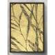 Quadro Decorativo Para Banheiro Abstrato Galhos Dourados