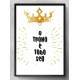 Quadro Decorativo Para Banheiro O Trono � Todo Seu